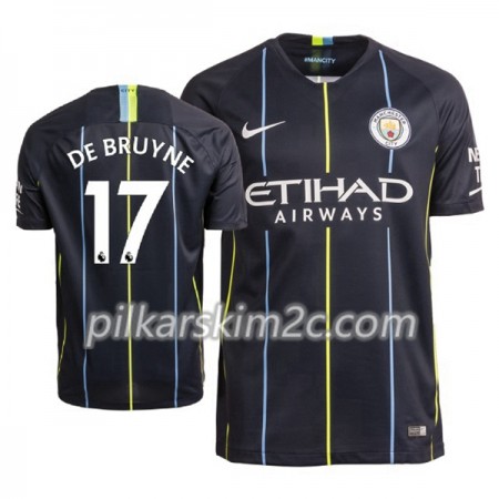 Koszulka Manchester City De Bruyne 17 Precz 2018-2019 - Koszulki Piłkarskie